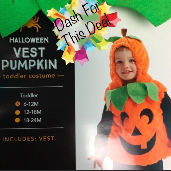 🎃Cute Toddler Pumpkin Costume - Picture 1 of 4